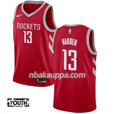 Houston Rockets James Harden 13 Nike 2017-18 Punainen Pelipaidat Swingman - Lasten